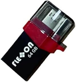 ננו כונן פלאש כפול OTG | הקלד USB ומיקרו USB | 64GB 128GB | Flexxon